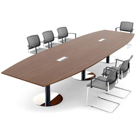 Table de réunion tonneau